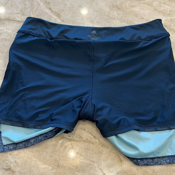 Adidas‎ Ultimate365 Primegreen Printed Golf Skort | XL | Hazy Sky & Crew Navy - Picture 13 of 16